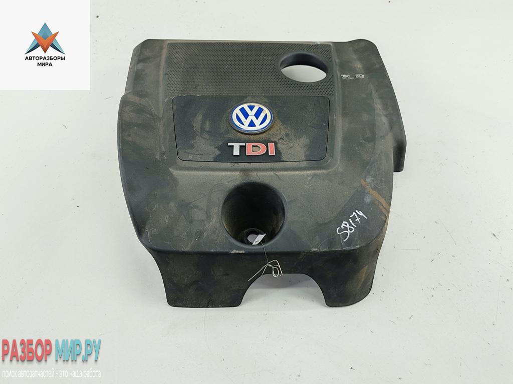 декоративная крышка двигателя Volkswagen Golf 4 поколение 2001, 1.9 л., дизель, АКПП, серый, универсал - фото №1