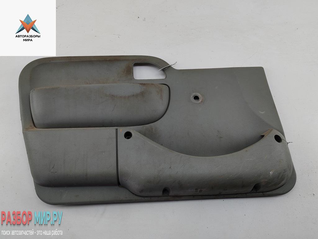 обшивка двери передняя левая Renault Kangoo 1 поколение 2001, 1.9 л., дизель, МКПП, синий, фургон, 8200096325 - фото №1