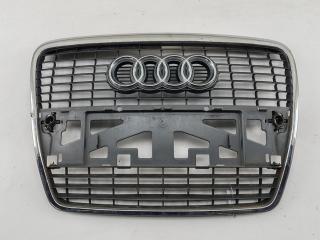 решетка радиатора Audi A6 4F/C6 2004, чёрный, седан, 4F0853651