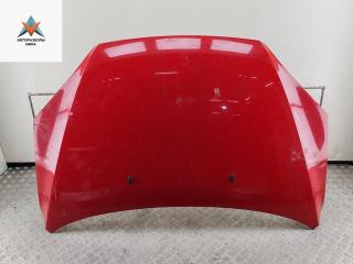 капот Ford Focus 2 поколение 2006, 1.6 л., i, бензин, МКПП, красный, хетчбэк 5 дв.