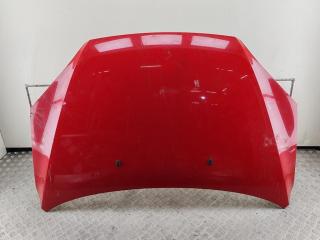 капот Ford Focus 2 поколение 2006, 1.6 л., i, бензин, МКПП, красный, хетчбэк 5 дв.