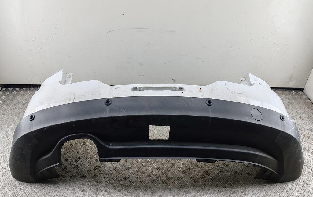 бампер задний Volkswagen Tiguan 2008, белый, внедорожник 5 дв., 5N0807421