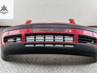 бампер передний Volkswagen Golf 4 поколение 2000, дизель, красный, хетчбэк 5 дв., 1J0807221