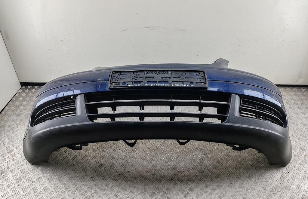 бампер передний Volkswagen Touran 2003, FSI, бензин, синий, минивэн, 1T0807221