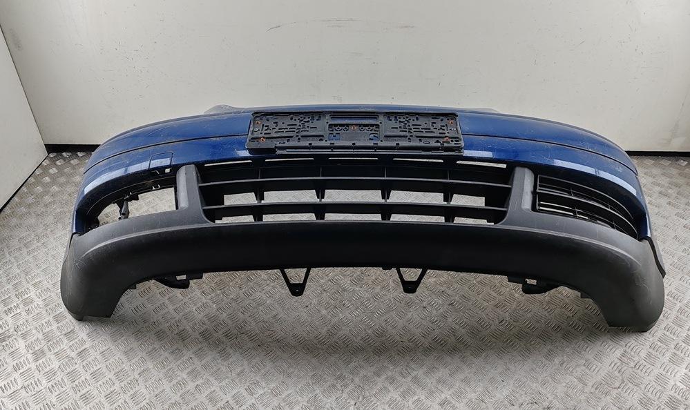 бампер передний Volkswagen Touran 1 поколение 2004, дизель, синий, минивэн, 1T0807221 - фото №1