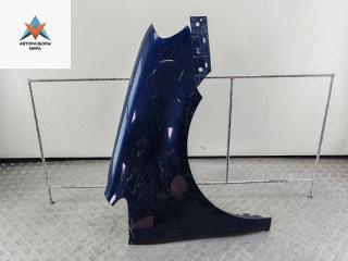 крыло переднее правое Volkswagen Touran 1 поколение 2003, 1.6 л., бензин, МКПП, синий, минивэн