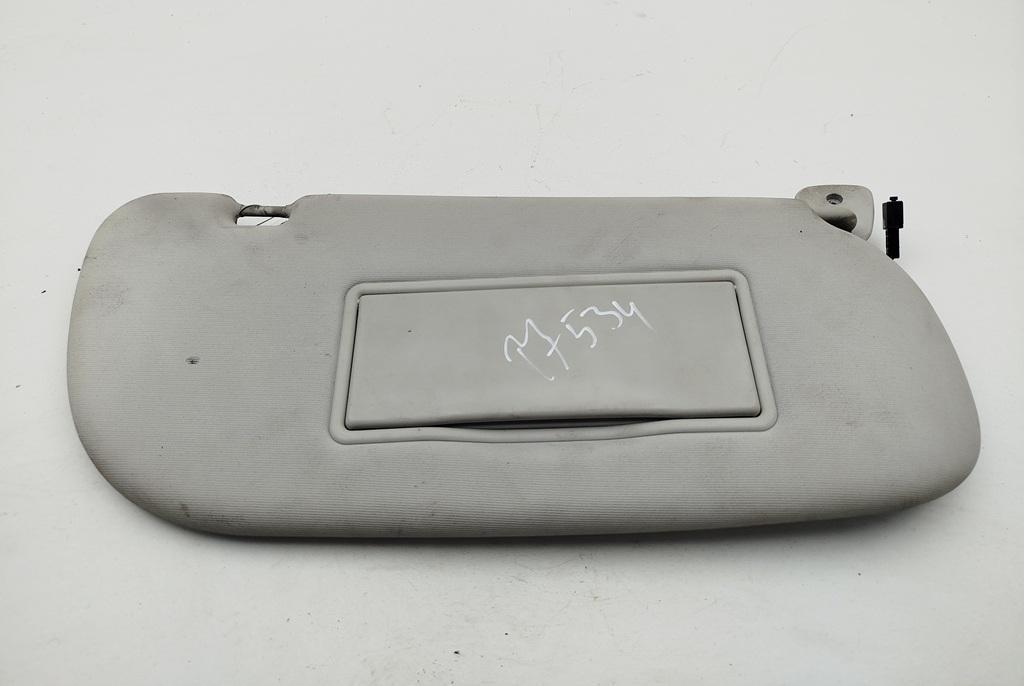 козырек солнцезащитный Volkswagen Sharan 1 поколение 1999, 1.9 л., дизель, МКПП, серый, минивэн, 7M0857552AH - фото №1