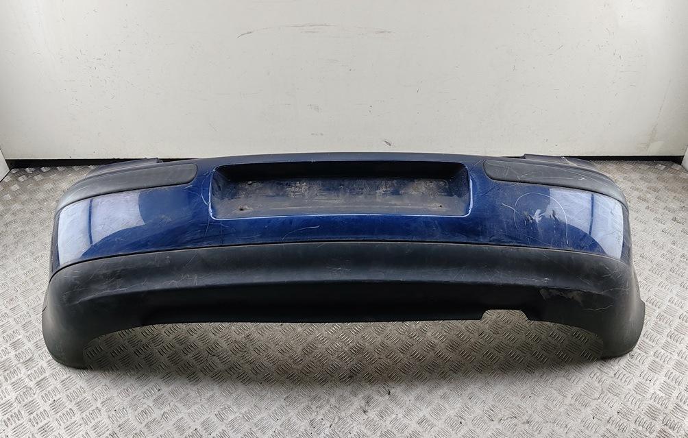 бампер задний Volkswagen Golf 4 поколение 1999, синий, хетчбэк 5 дв., 1J6807421D - фото №1