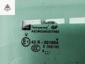 стекло двери задней правой Opel Zafira 2 поколение (B) 2006, 1.9 л., дизель, АКПП, чёрный, минивэн - фото №2
