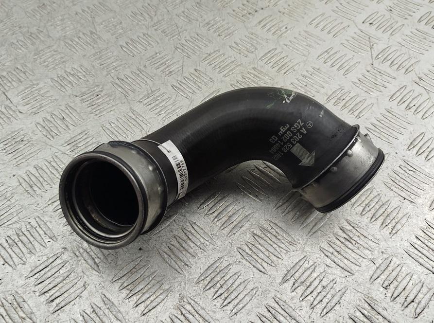 патрубок интеркулера Mercedes-Benz C W203 2003, 2.2 л., дизель, АКПП, серый, седан, 2035281482