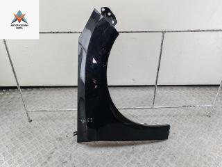 крыло переднее правое Ford Focus 3 поколение 2013, 1.0 л., бензин, МКПП, чёрный, хетчбэк 5 дв.