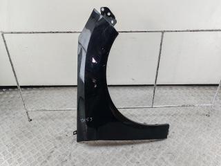 крыло переднее правое Ford Focus 3 поколение 2013, 1.0 л., бензин, МКПП, чёрный, хетчбэк 5 дв.