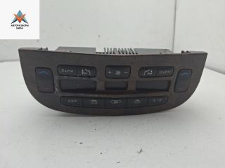 блок управления печки / климат-контроля Peugeot 607 1 поколение 2002, 2.2 л., дизель, МКПП, серый, седан, 96295526GV