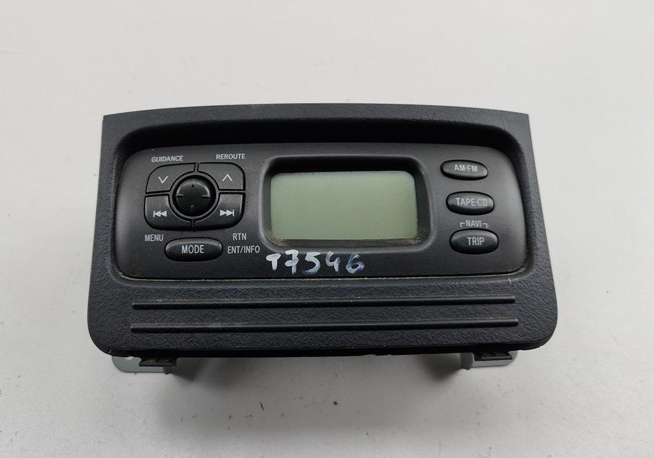 дисплей Toyota Yaris Verso 2001, 1.3 л., бензин, МКПП, серый, минивэн, 8611052030