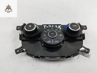 блок управления печки / климат-контроля Hyundai Santa Fe 2 поколение (CM) 2006, 2.2 л., дизель, МКПП, серый, внедорожник 5 дв., 972502BXXX