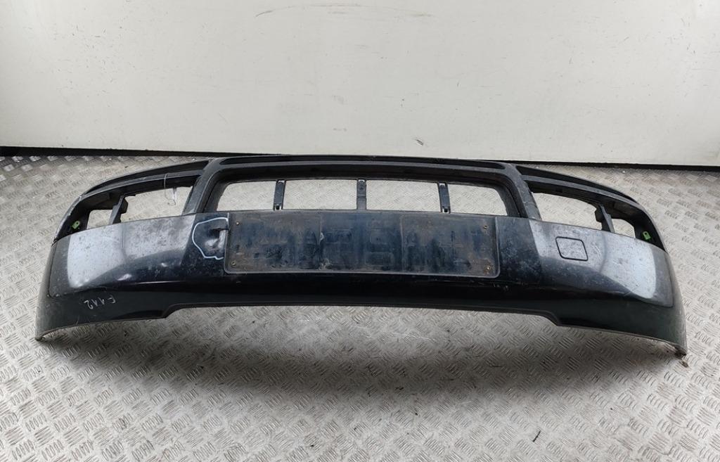 бампер передний Audi A4 B6 2004, бензин, чёрный, универсал, 8E0807437
