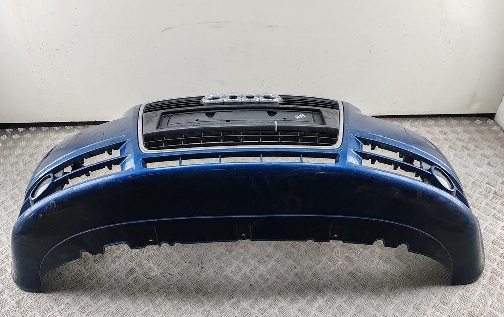 бампер передний Audi A4 B7 2005, дизель, синий, универсал, 8E0807437AH