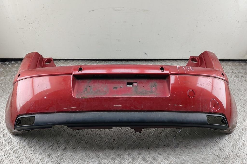 бампер задний Citroen C4 2007, красный, хетчбэк 5 дв., 9650450577