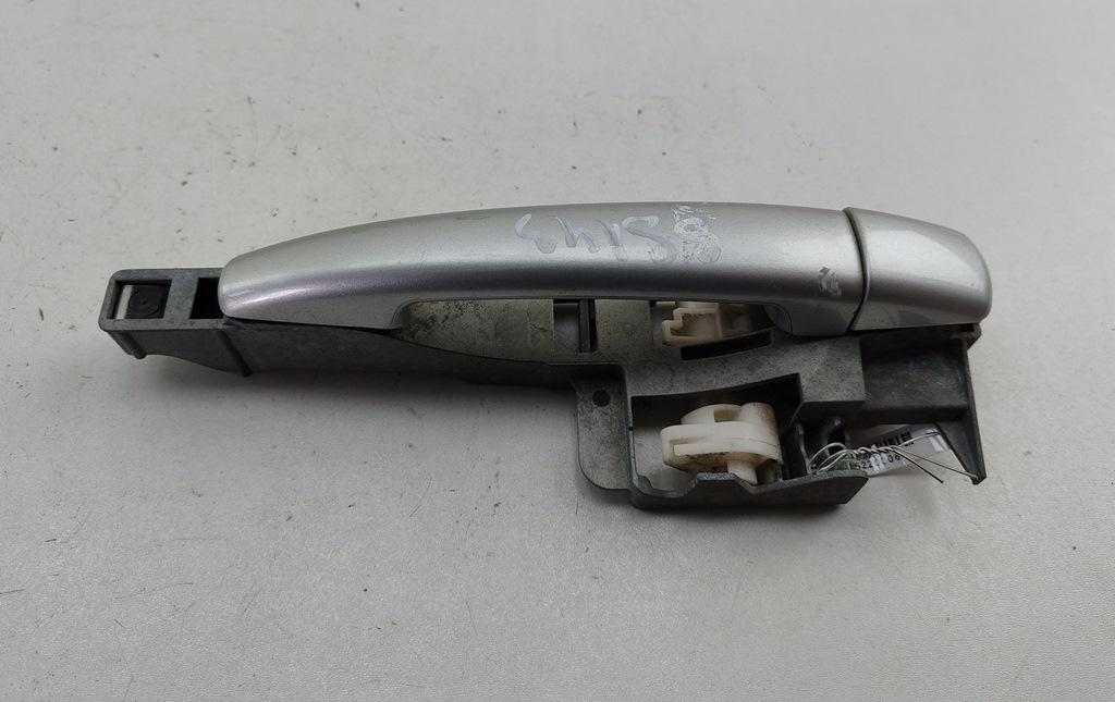 ручка наружная задняя правая Peugeot 407 1 поколение 2005, 2.0 л., дизель, МКПП, серый, универсал, 9653401580 - фото №1