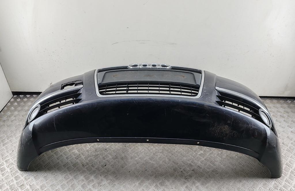 бампер передний Audi A6 4F/C6 2007, дизель, серый, универсал, 4F0807437C - фото №1