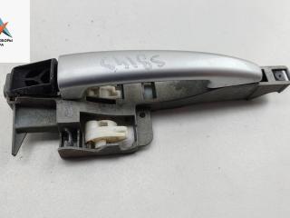 ручка наружная задняя левая Peugeot 407 1 поколение 2005, 2.0 л., дизель, МКПП, серый, универсал, 9653401680