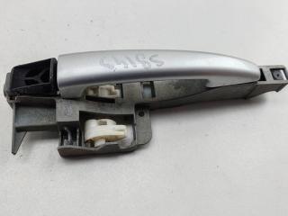 ручка наружная задняя левая Peugeot 407 1 поколение 2005, 2.0 л., дизель, МКПП, серый, универсал, 9653401680