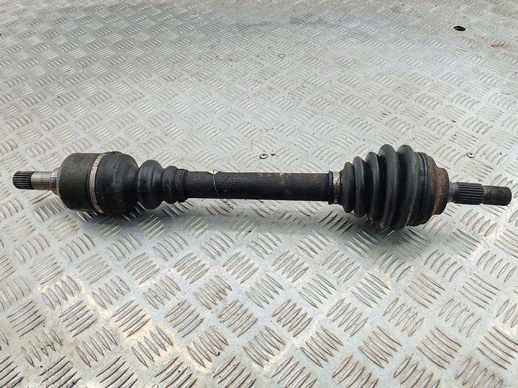полуось передняя левая (приводной вал, ШРУС) Peugeot 307 2004, 2.0 л., бензин, МКПП, жёлтый, универсал