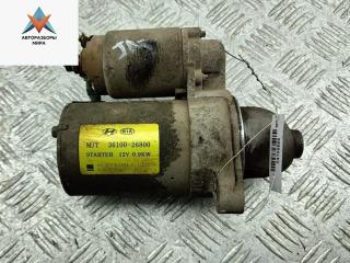 стартер Kia Rio 2 поколение [рестайлинг] 2009, 1.4 л., бензин, МКПП, красный, хетчбэк 5 дв., 3610026800