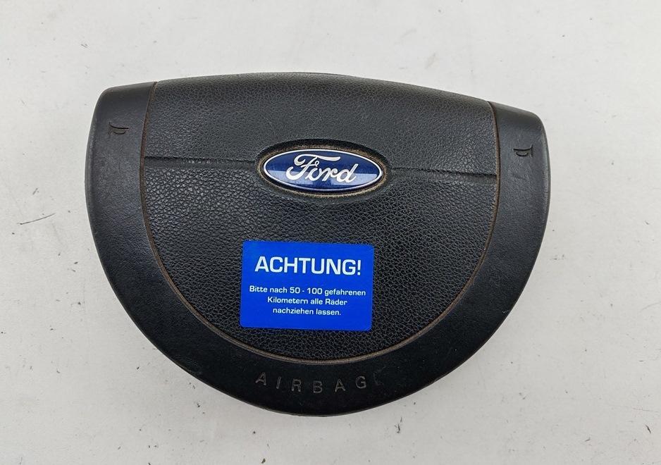 подушка безопасности водителя Ford Fusion 2002, 1.6 л., i, бензин, МКПП, серый, хетчбэк 5 дв., 2S6AA042B85ALZHHA