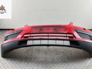бампер передний Ford Focus 2 поколение 2004, i, бензин, красный, универсал, 4M5117757A