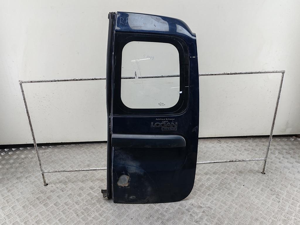 дверь задняя распашная правая Dacia (Renault) Logan I 2010, 1.4 л., бензин, МКПП, синий, универсал - фото №1