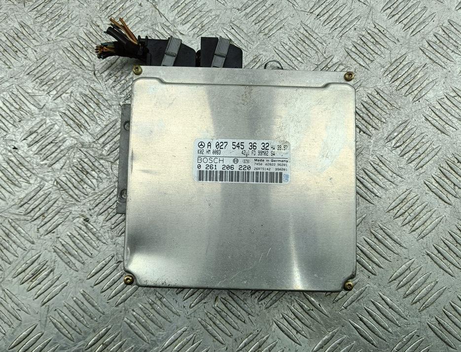 ЭБУ Mercedes-Benz E W210 1999, 2.0 л., бензин, МКПП, синий, седан, 0261206220, 0275453632