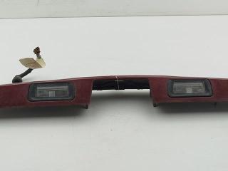 накладка подсветки номера Nissan Almera N16 [рестайлинг] 2005, 1.5 л., бензин, МКПП, красный, хетчбэк 5 дв., 90810BM460