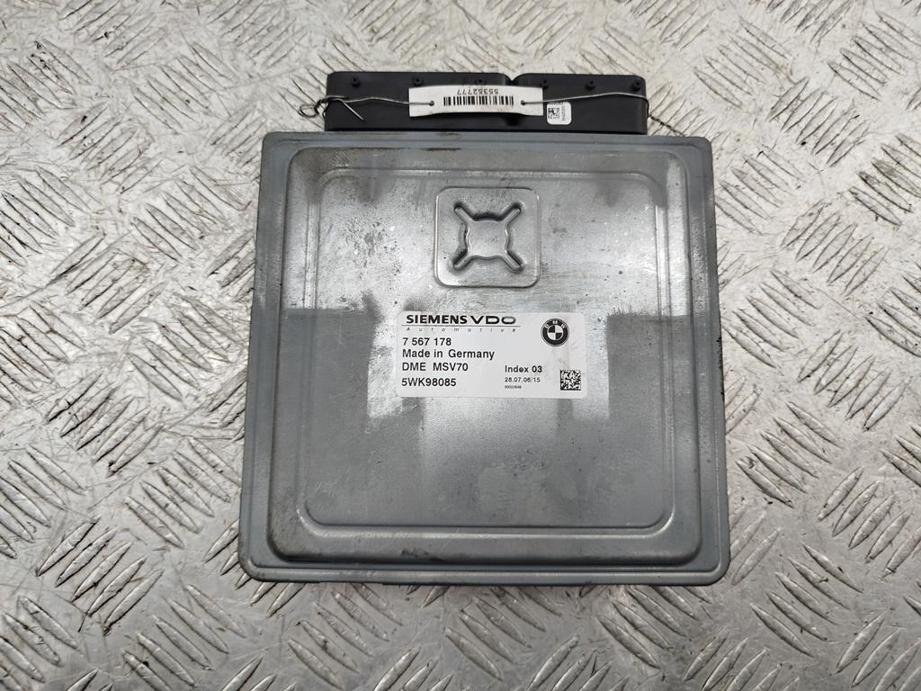 ЭБУ BMW 5 E60/E61 2006, 2.5 л., бензин, АКПП, чёрный, универсал, 7567178