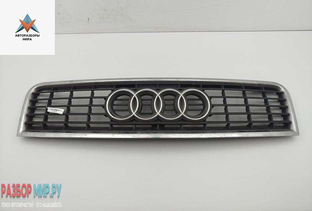 решетка радиатора Audi A4 B6 2004, чёрный, универсал, 4B0853651F - фото №1
