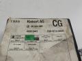блок управления центральным замком Opel Vectra B 1998, 1.6 л., бензин, МКПП, серый, седан, 90564349 - фото №2