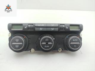 блок управления печки / климат-контроля Volkswagen Tiguan 1 поколение 2008, 1.4 л., бензин, МКПП, белый, внедорожник 5 дв., 1K0907044DA