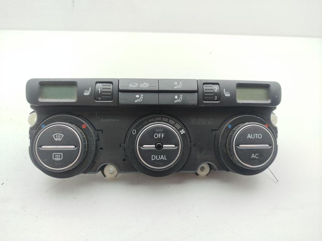 блок управления печки / климат-контроля Volkswagen Tiguan 2008, 1.4 л., бензин, МКПП, белый, внедорожник 5 дв., 1K0907044DA