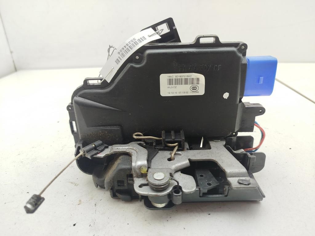 замок двери передней правой Volkswagen Touran 2003, 2.0 л., дизель, МКПП, серый, минивэн, 3D1837016AC