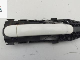ручка наружная задняя левая Volkswagen Tiguan 1 поколение 2008, 1.4 л., бензин, МКПП, белый, внедорожник 5 дв., 5N0839885G