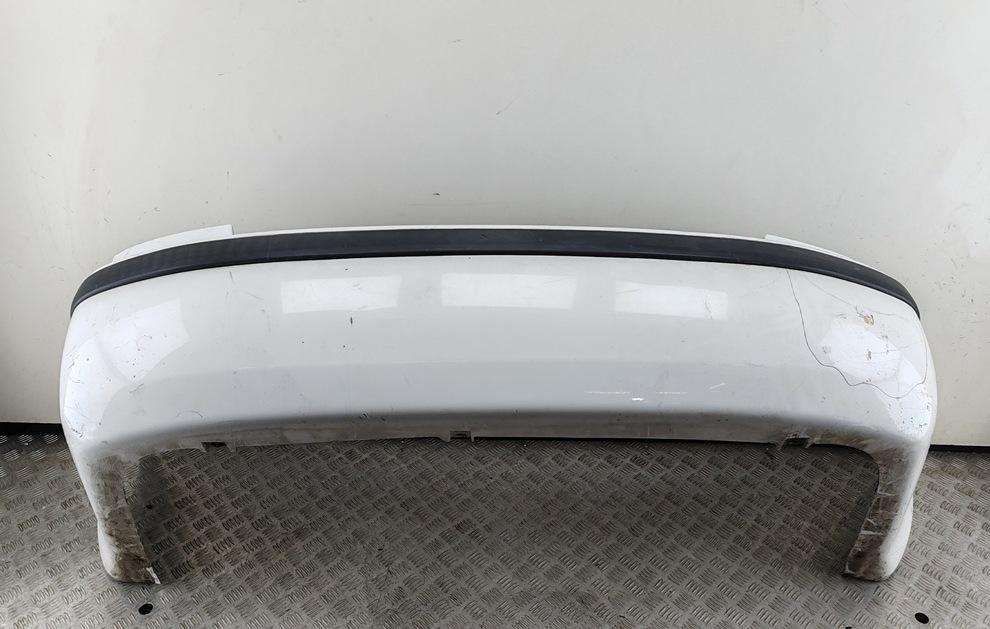 бампер задний Skoda Octavia mk1 (A4 1U) 2007, белый, хетчбэк 5 дв., 106807421B