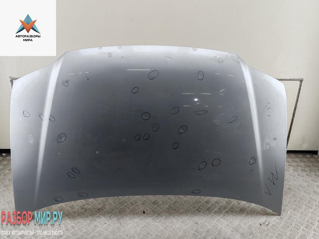 капот Volkswagen Touran 1 поколение 2003, 2.0 л., дизель, МКПП, серый, минивэн - фото №1