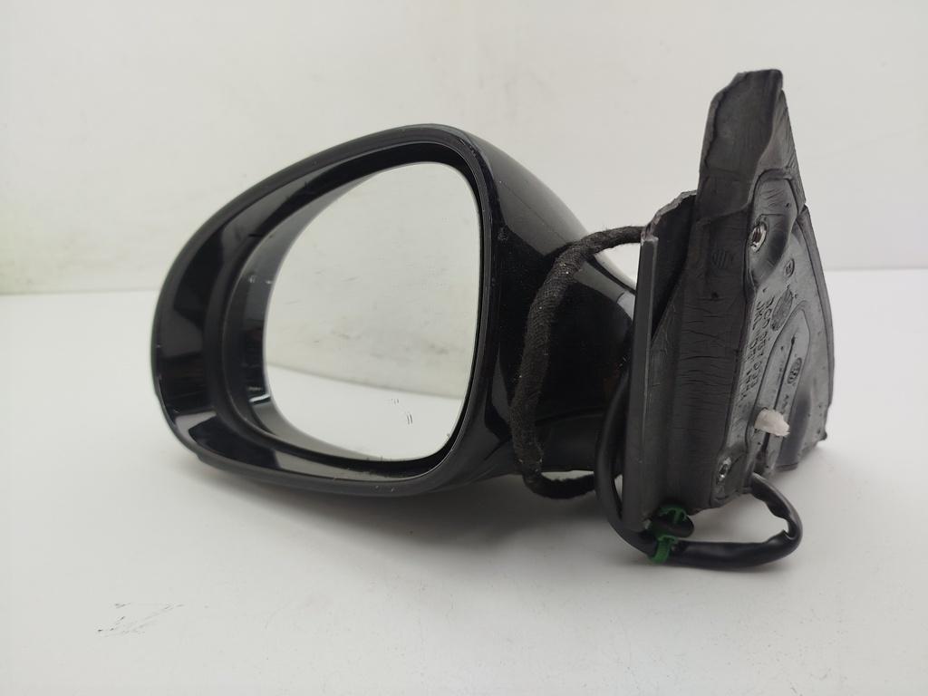 зеркало левое Volkswagen Passat B6 2007, 2.0 л., дизель, МКПП, чёрный, универсал, 3C0857933C - фото №1