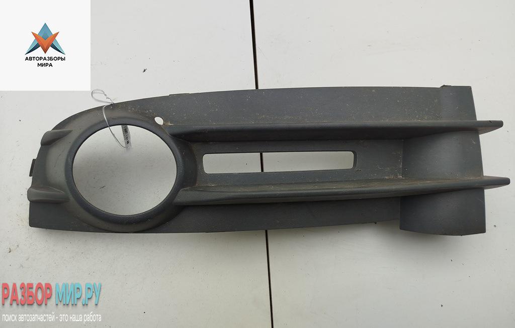 рамка фары противотуманной левой Volkswagen Caddy 3 поколение 2008, 1.9 л., дизель, МКПП, серый, фургон, 2K0853683A - фото №1