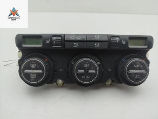 блок управления печки / климат-контроля Volkswagen Passat B6 2007, 2.0 л., дизель, МКПП, чёрный, универсал