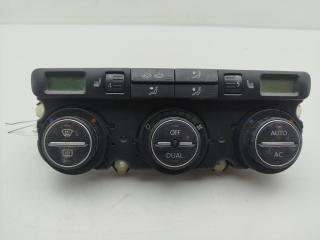 блок управления печки / климат-контроля Volkswagen Passat B6 2007, 2.0 л., дизель, МКПП, чёрный, универсал