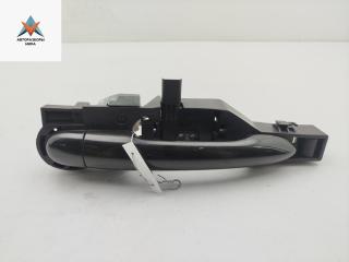 ручка наружная задняя левая Renault Laguna 3 поколение 2008, 2.0 л., бензин, МКПП, чёрный, универсал