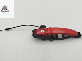ручка наружная передняя левая Ford Focus 2 поколение 2006, 1.6 л., i, бензин, МКПП, красный, хетчбэк 5 дв., 3M51R224A36