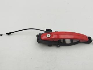 ручка наружная передняя левая Ford Focus 2 поколение 2006, 1.6 л., i, бензин, МКПП, красный, хетчбэк 5 дв., 3M51R224A36