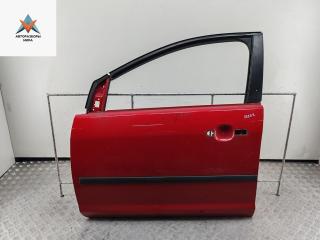 дверь сдвижная Ford Focus 2 поколение 2006, красный, хетчбэк 5 дв.